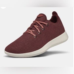 Allbirds Men's‎ Burgundy Wool Runner Tennis Shoes Size 9